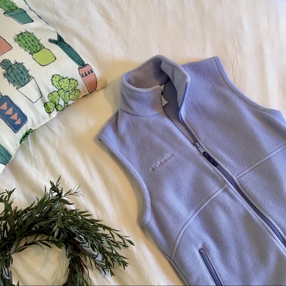 Lavender Columbia Vest